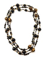 Collana Domar Donna Collana pietre naturali in Lega metallica Occhio di tigre COLE-13-280